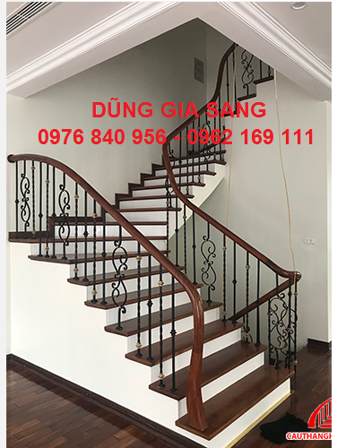 Cầu thang sắt nghệ thuật 02