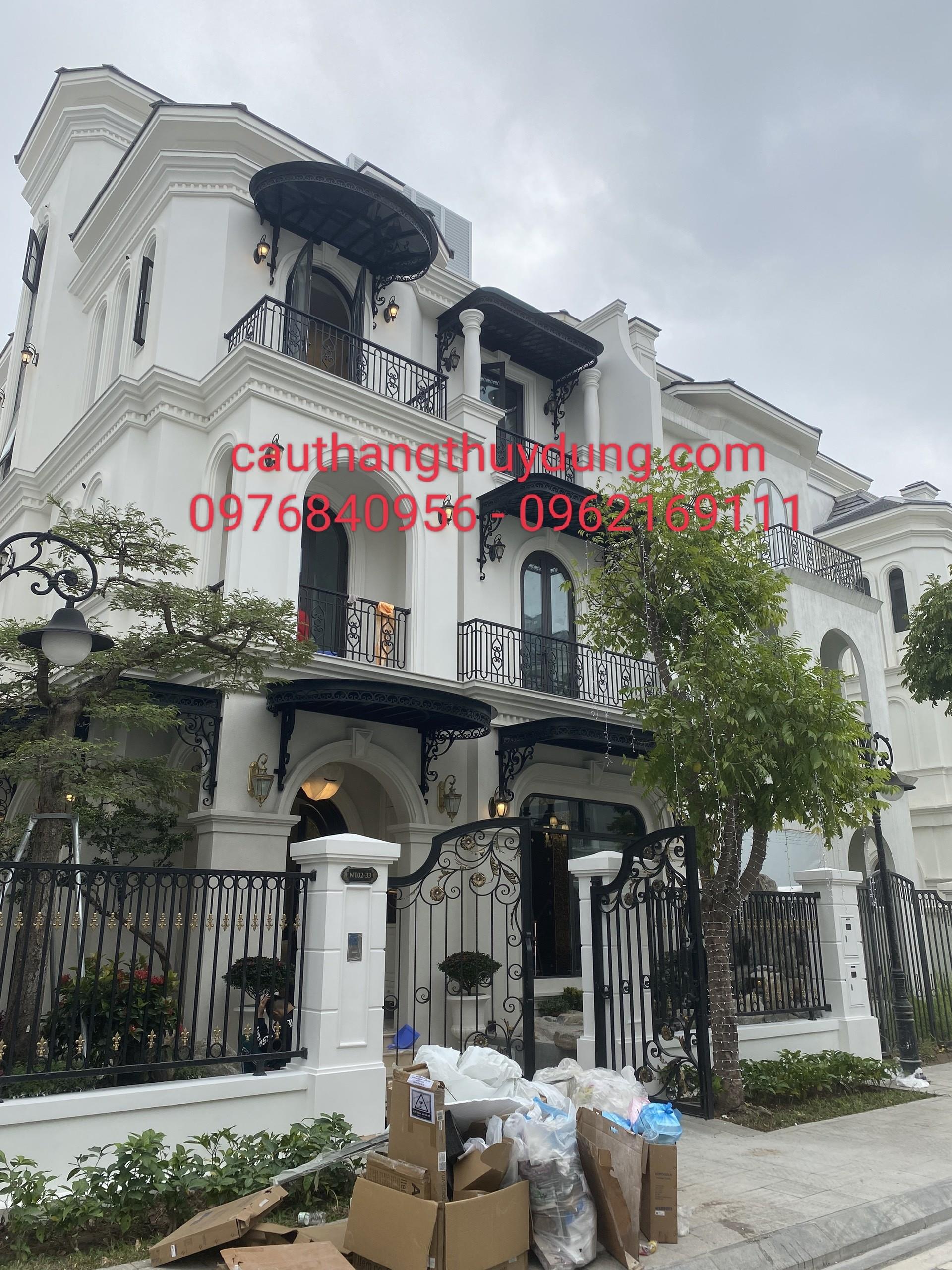 Công trình mái kính + sắt nghệ thuật 