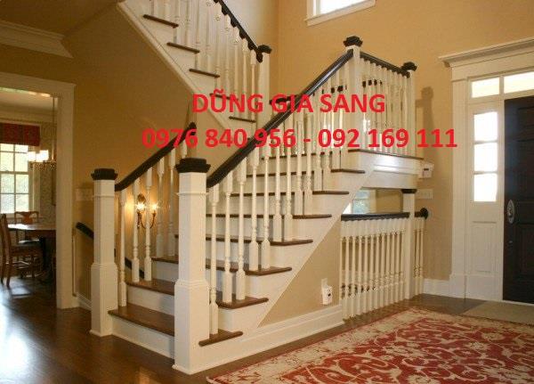 CẦU THANG GỖ CON TIỆN KÉP 0030